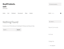 Tablet Screenshot of buyeproducts.com